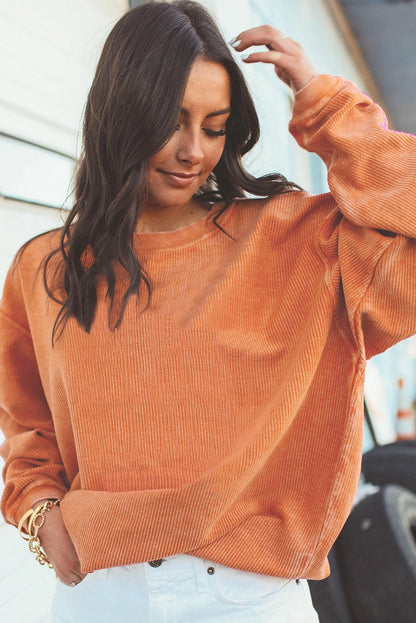 Best Bety Pullover Sweater | Orange | +Plus Available