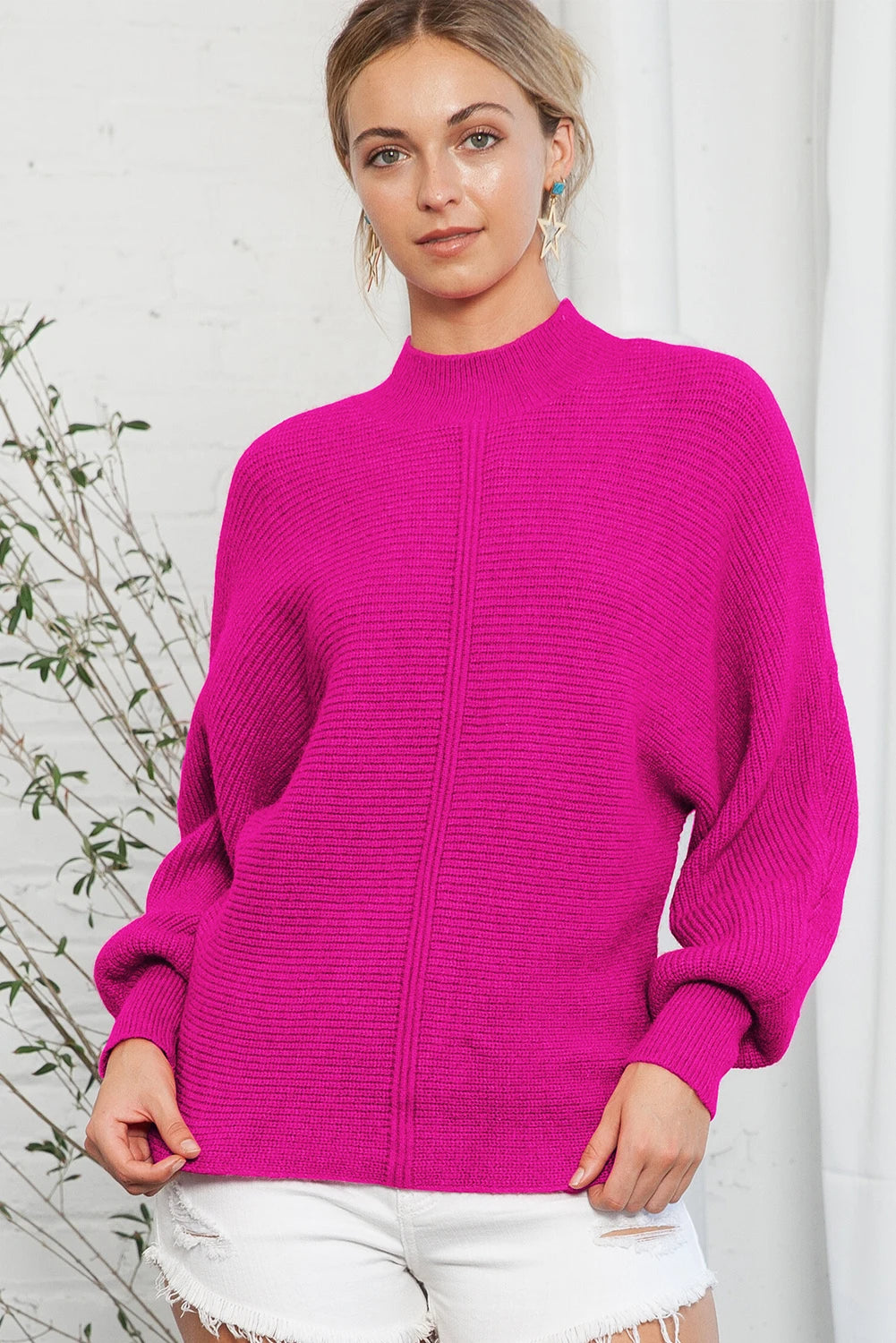 More Marie Knit Sweater | Pink