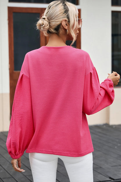 Everything Estella Long Sleeve Top | Pink