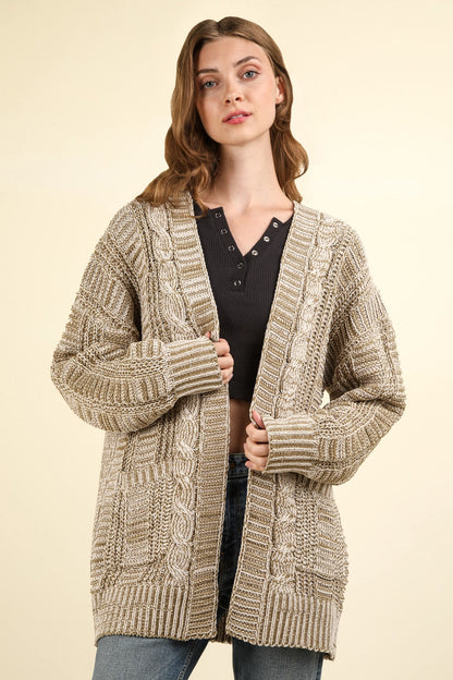 Stay Cozy Oversized Cardigan | Olive