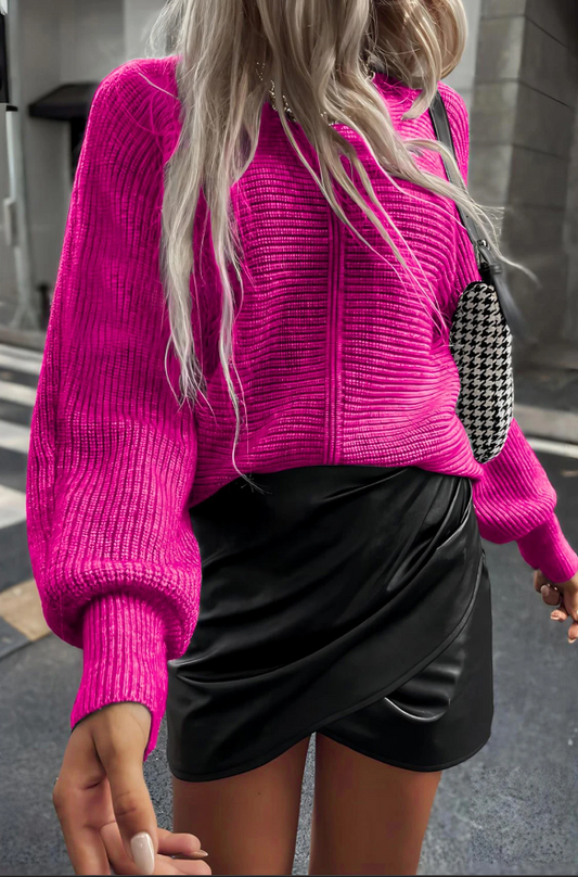 More Marie Knit Sweater | Pink