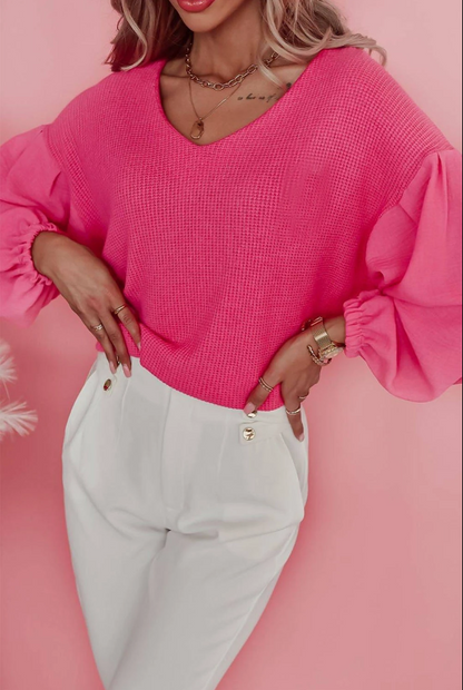 Everything Estella Long Sleeve Top | Pink