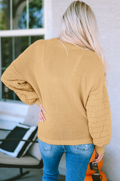 Lovely Lina Knit Sweater | Cream